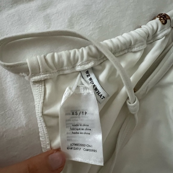 WeWoreWhat Baroque Print Leigh bikini Top/Riviera XS - Picture 7 of 8